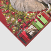 ゾウのクリスマス挨拶 薄葉紙 (詳細)