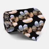 ゾウのタッグ戦時の足跡付きネックタイ ネクタイ (ロール)