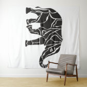 ゾウのタペストリー タペストリー (インサイチュ(横))