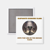 ゾウのダンス教室 マグネット (正面/裏面)