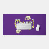 ゾウのチェリル名、デスクマット デスクマット (キーボード&マウス)
