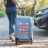 ゾウのパチデルムウォーター色 シール (スーツケースインサイチュ)