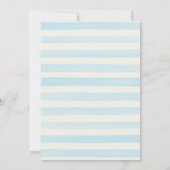 ゾウのベビーシャワー招待状 招待状 (裏面)