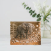 ゾウのランページスルー中国店 シーズンポストカード (スタンド正面)