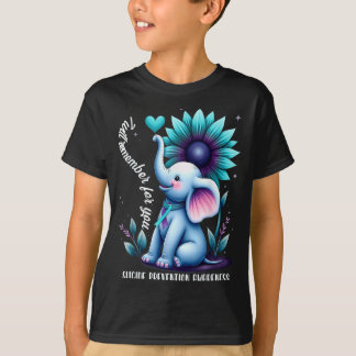 ゾウの予防啓発 Tシャツ