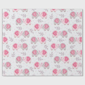 ゾウの包み紙 ラッピングペーパー (フラット)