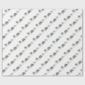 ゾウの包み紙 ラッピングペーパー (フラット)