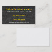 ゾウの名刺 名刺 (正面/裏面)