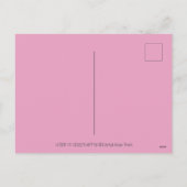 ゾウの女王ハートとバラ王室のバレンタイン シーズンポストカード (裏面)