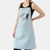 ゾウの幸せなバレンタインデー エプロン (インサイチュ)