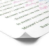 ゾウの性別予測徴候 ポスター (角)