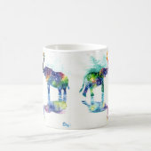 ゾウの愛 コーヒーマグカップ (中央)
