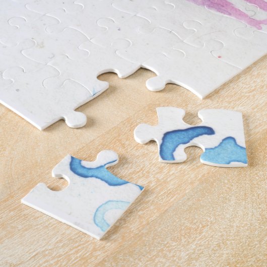 ゾウの愛 ジグソーパズル (側面)