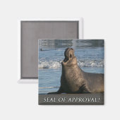 ゾウの承認の印 マグネット (正面/裏面)