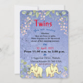 ゾウの招待 招待状 (正面)