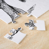 ゾウの支配 ジグソーパズル (側面)