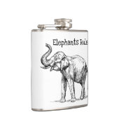 ゾウの支配 フラスク (右)