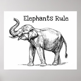 ゾウの支配 ポスター