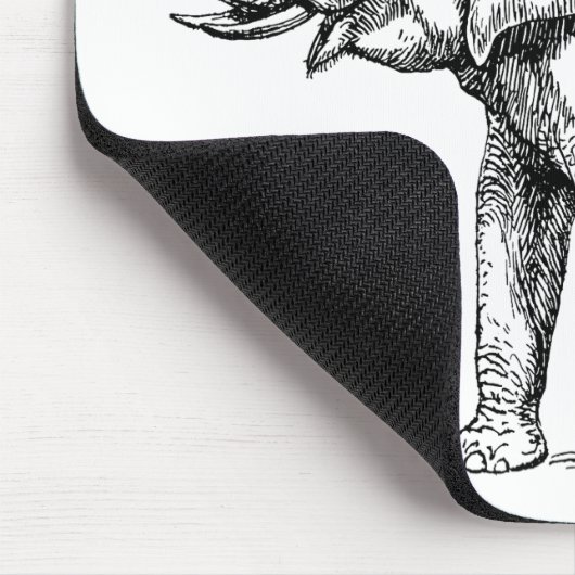 ゾウの支配 マウスパッド (コーナー)