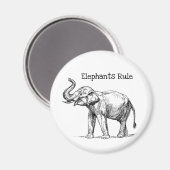 ゾウの支配 マグネット (正面/裏面)