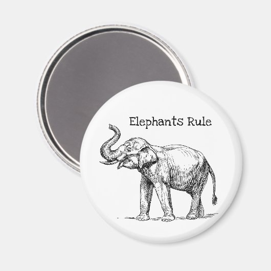 ゾウの支配 マグネット (正面/裏面)