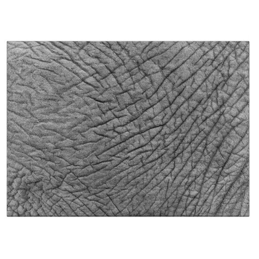 ゾウの皮 カッティングボード (正面)