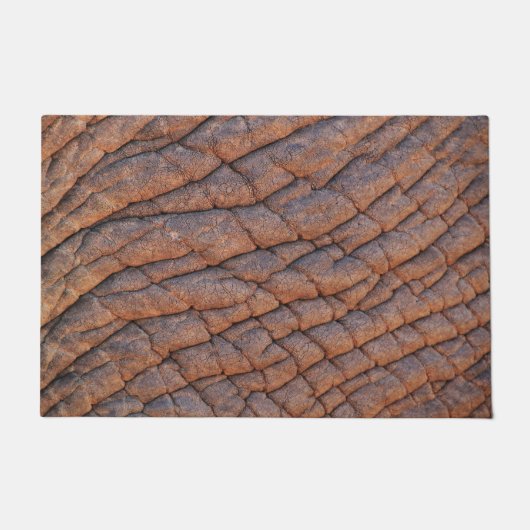 ゾウの皮 ドアマット (正面)