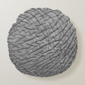 ゾウの皮 ラウンドクッション (正面)