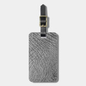 ゾウの皮 ラゲッジタグ (正面縦)