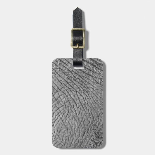 ゾウの皮 ラゲッジタグ (正面縦)