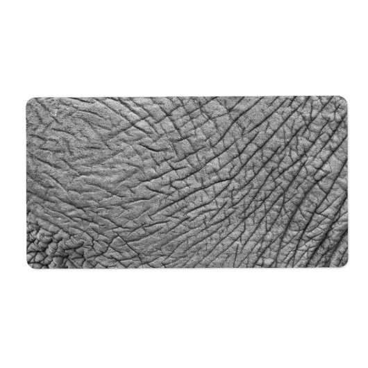 ゾウの皮 ラベル (正面)