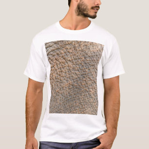 ゾウの皮:抽象芸術テクスチャの背景 Tシャツ
