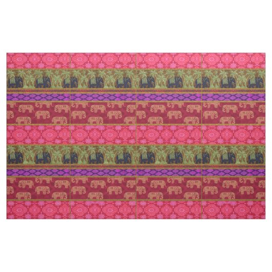 ゾウの神聖な織物 ファブリック (ヤード)