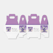 ゾウの美しい紫感謝していの花 フェイバーボックス (折り畳みなし)