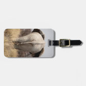 ゾウの背面 ラゲッジタグ (正面横)