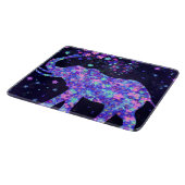 ゾウの花 – あなたの写真/文字/名前を追加 カッティングボード (角)