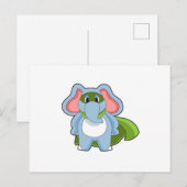 ゾウの英雄 ポストカード (正面/裏面)