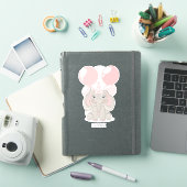 ゾウの誕生日パーティーハットシール シール (iPadカバー)