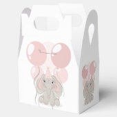 ゾウの誕生日パーティーハット フェイバーボックス (オープン)