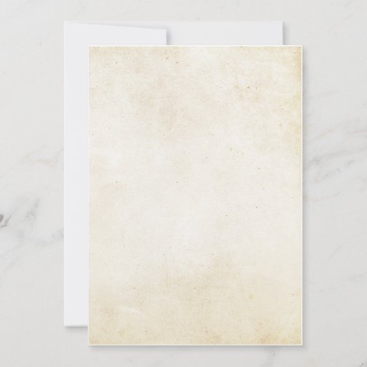 ゾウの赤ちゃんシャワーの誘いだ 招待状 (裏面)