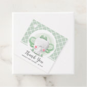 ゾウの赤ちゃんシャワー男女兼用 フェイバータグ (インサイチュ)