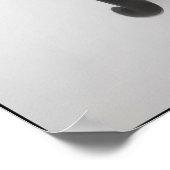 ゾウの霧抽象芸術 ポスター (角)