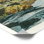 ゾウの頭の近くの使用可能な裂け目 ポスター (角)