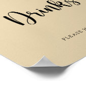 ゾウの風船が自救済分飲 ポスター (角)