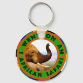 ゾウの香りサファリ キーホルダー (正面)