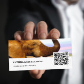 ゾウの香り |野生生物の写真 | 名刺