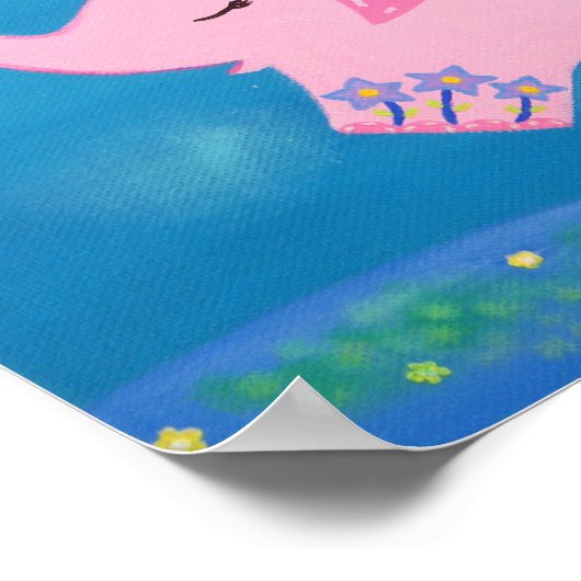 ゾウの騎手 ポスター (角)