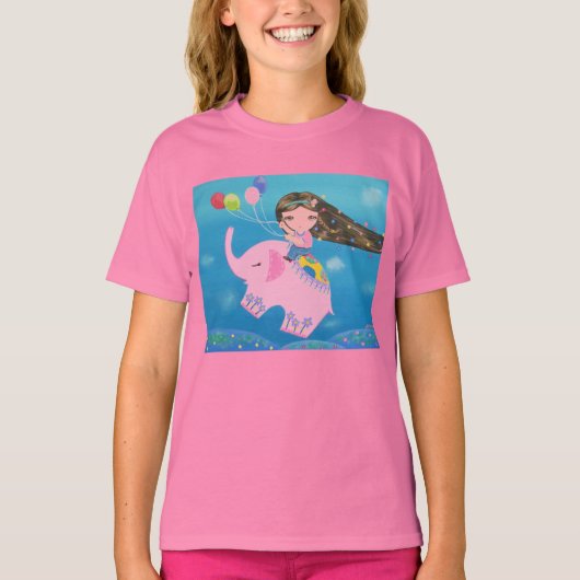 ゾウの騎手 Tシャツ (正面)