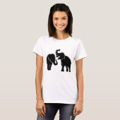 ゾウのTシャツ Tシャツ (正面フル)