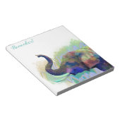 ゾウは決して「リメ忘れバー」しない ノートパッド (アングル)